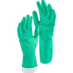 Libman 1318 Medium Turquoise Heavy Duty Latex-Free Nitrile Gloves