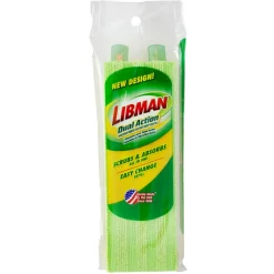 Libman Gator Green/White Wet Extra Absorbent Cellulose Mop Refill 9 L x 4.3 W in.