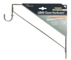 Lido 10-1/2 in. H X 1 in. W X 11 in. L Nickel Shelf Divider