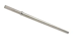Lido 72 in. L X 1-3/8 in. D Adjustable Brushed Stainless Steel Closet Rod