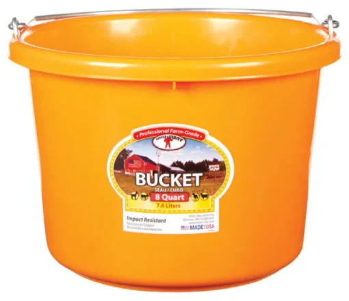 Little Giant 8 qt Bucket Orange