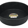 Little Giant Black Rubber Feeder Pan for Livestock 384 oz.
