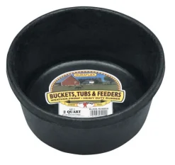 Little Giant DuraFlex 2 qt Feeder Pan For Livestock