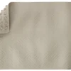 Living Accents 28 in. L X 16 in. W Beige Thermo Plastic Elastomer Bath Mat Latex Free