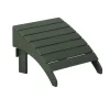 Living Accents Adirondack Slate Resin Ottoman