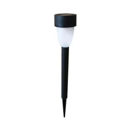 Living Accents Black Solar Powered LED Pathway Light (Pack of 15)