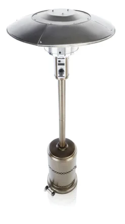 Living Accents Bronze Steel 48000 BTU Propane Free Standing Patio Heater 91 H x 32.3 W x 32.3 D in.