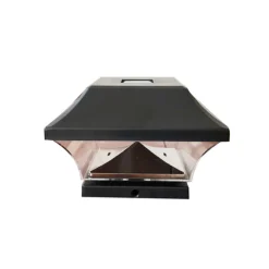 Living Accents Solar Powered 1 W LED Post Cap Light 2 pk