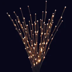 Living Accents White Iron 36 in. H X 36 in. L Light Burst Outdoor Decoration