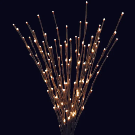 Living Accents White Iron 36 in. H X 36 in. L Light Burst Outdoor Decoration
