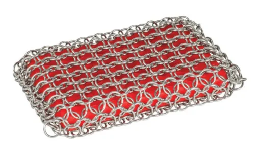 Lodge Chainmail Heavy Duty Scrubbing Pad For Cast Iron 8.71 in. L 1 pk