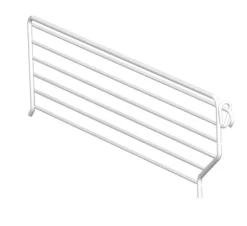Lozier Divider 3 In. X 13 In. For Use With Lozier Shelving Cool White (Pack of 20)