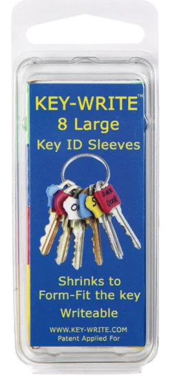 Lucky Line Plastic Assorted Key Sleeve