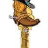 Lucky Line Products Key Shapes Cowboy House Key Blank Double sided For Kwikset KW1/11 (Pack of 5)
