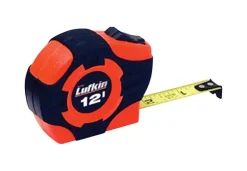 Lufkin P1000 Series 12 ft. L X 0.5 in. W Hi-Viz Tape Measure 1 pk