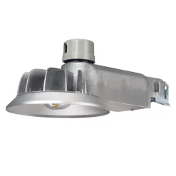 Lumark Caretaker Dusk to Dawn Hardwired LED Silver Area Light