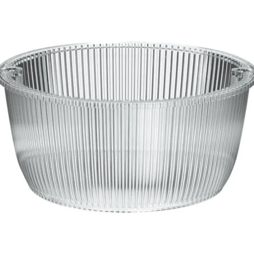 Lumark Caretaker Indoor/Outdoor Acrylic Clear Round Refractor 15 W in. for Lighting and Controls