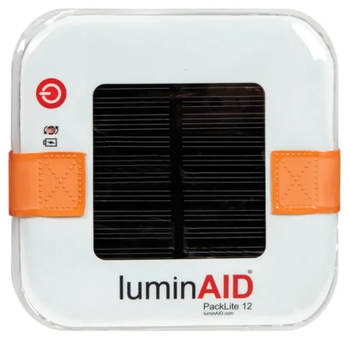 LuminAID PackLite 12 45 lumens White Solar Inflatable Lantern