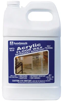 Lundmark Acrylic High Gloss Floor Wax Liquid 1 gal. (Pack of 2)