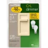 Lutron Lumea Light Almond 150 W Slide Dimmer Switch 1 pk
