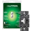 Lutron Toggler White 150 W 3-Way Dimmer Switch 1 pk