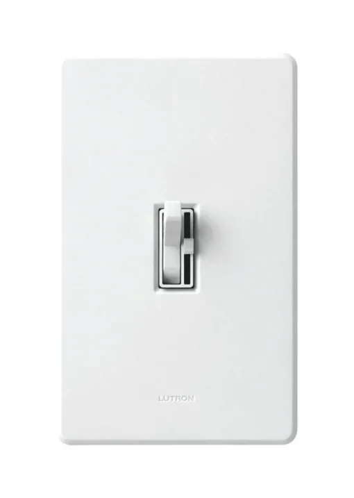 Lutron Toggler White 150 W 3-Way Dimmer Switch 1 pk