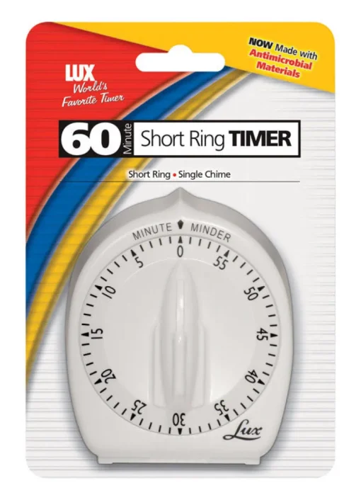 LUX Mute Mder Mechanical Plastic Kitchen Timer
