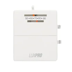 LUX Pro Heating and Cooling Lever Mechanical Thermostat