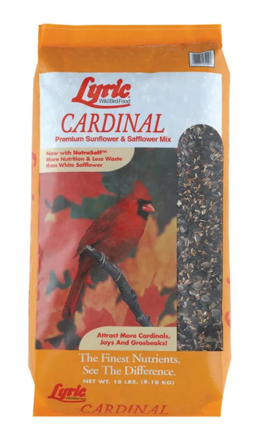 Lyric Cardinal Sunflower Seeds Wild Bird Food 18 lb
