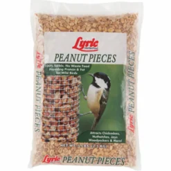 Lyric Chickadee and Nuthatch Peanut Pieces Wild Bird Food 5 lb