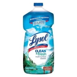 Lysol Clean and Fresh Cool Adirondack Air Scent Antibacterial Disinfectant 40 oz. (Pack of 9)