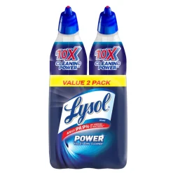 Lysol Complete Clean No Scent Toilet Bowl Cleaner 24 oz Gel (Pack of 4).
