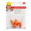 3M 28 dB Polyurethane Foam Band Earplugs Orange 2 pair