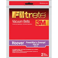 3M Filtrete Vacuum Belt For attaches to vacuum 2 pk