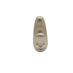 3M Command 3-1/4 In. L Brushed Nickel Metal Medium Forever Classic Coat/Hat Hook 3 Lb. Capacity