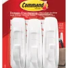 3M Command Large Plastic Hook 3-7/8 In. L 3 Pk