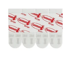 3M Command White Poster Strips 1 lb 48 pk