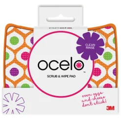 3M Delicate, Light Duty Scrubbing Pads 4.5 in. L 1 pk