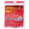 3M Filtrete Vacuum Belt For attaches to vacuum 2 pk