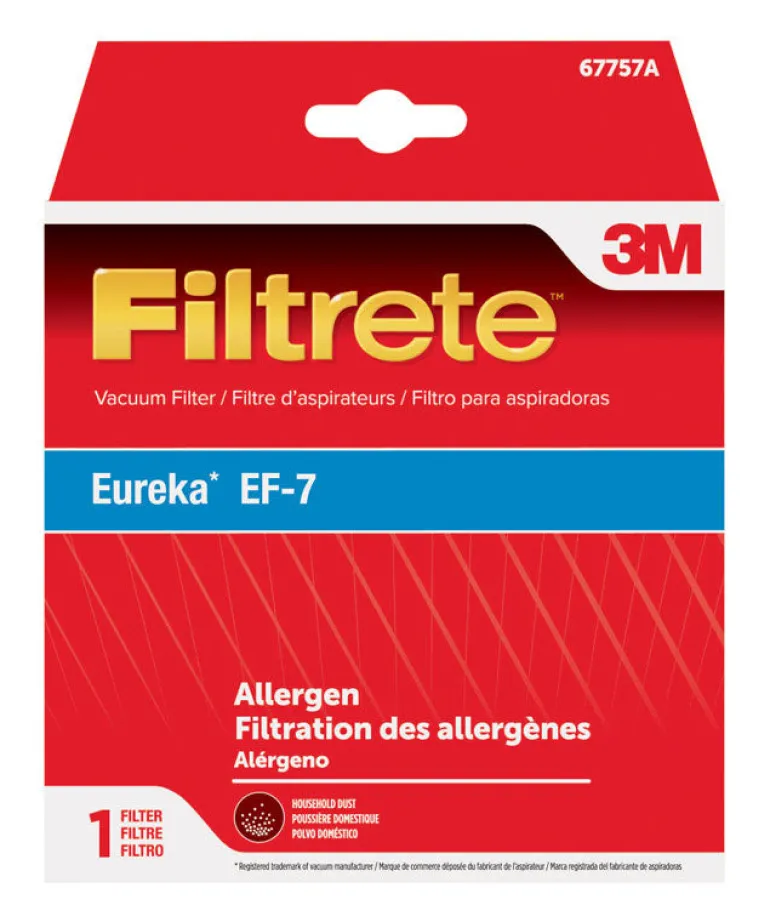 3M Filtrete Vacuum Filter For Eureka Style EF-7, Allergen 1 pk