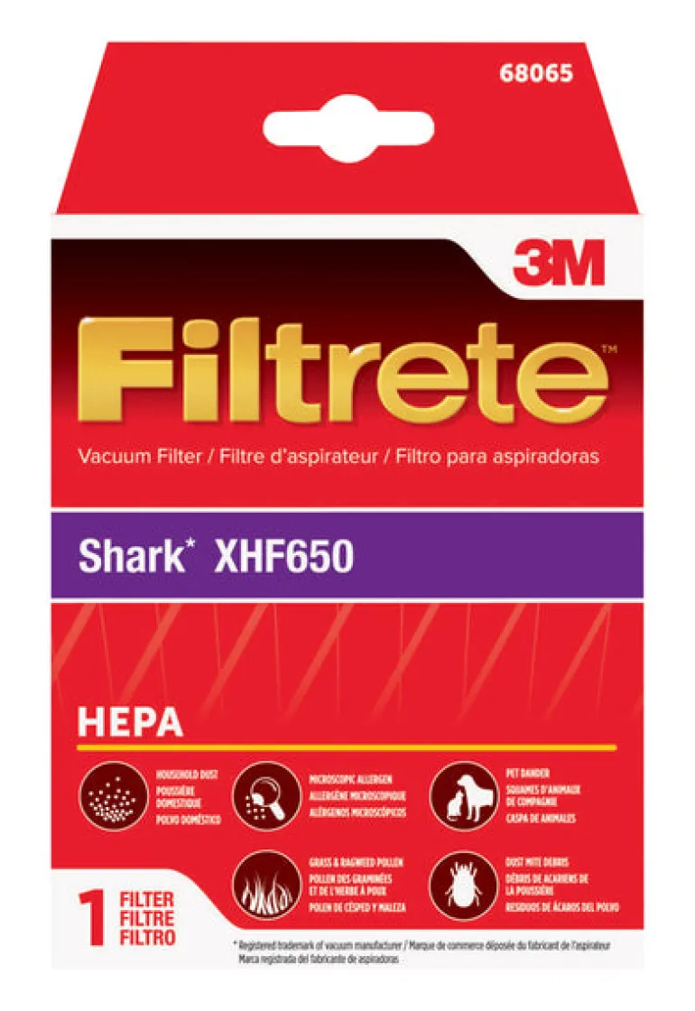 3M Filtrete Vacuum Filter For Shark XHF650 HEPA 1 pk