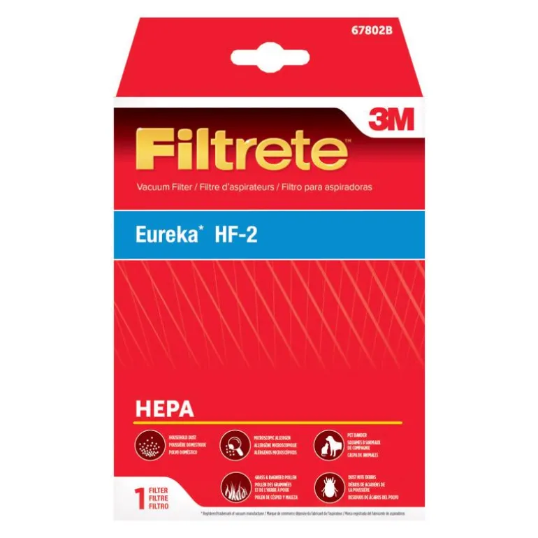 3M Filtrete Vacuum Filter For Eureka Style HF-2 HEPA 1 pk