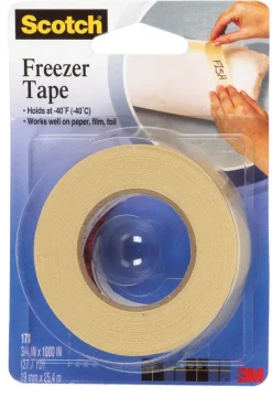 3M Freezer Tape 1 pk Tan (Pack of 12)