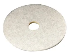 3M Natural Blend 20 in. Dia. Non-Woven Natural/Polyester Fiber Buffer Pad Tan (Pack of 5)