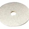 3M Natural Blend 17 in. Dia. Non-Woven Natural/Polyester Fiber Floor Polishing Pad Tan (Pack of 5)