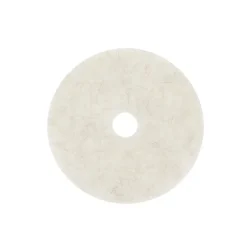 3M Natural Blend 17 in. Dia. Non-Woven Natural/Polyester Fiber Floor Polishing Pad Tan (Pack of 5)