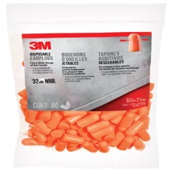 3M Orange Comfortable Ultra Soft Foam Handy Hearing Protected Disposable Ear Plugs 32 dB