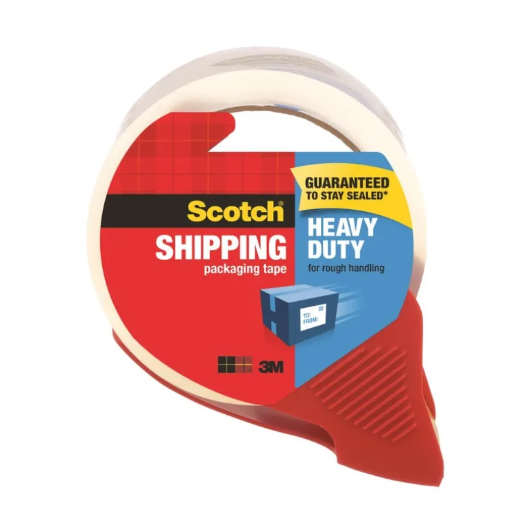 3M Scotch 1.88 in. W X 38.2 yd L Heavy-Duty Packaging Tape with Dispenser