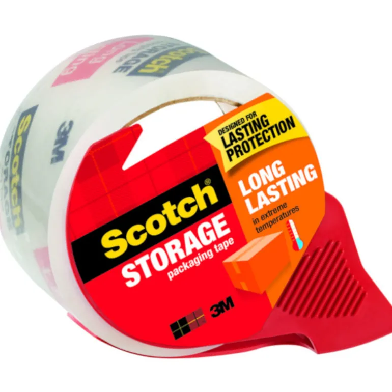 3M Scotch 1.88 in. W X 54.6 yd L Packaging Tape with Dispenser 1 pk