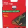 3M Scotch Water Repellent Non-Slip Withe Vinyl Reversible Outdoor Carpet Tape 1.4 W in. x 40 L ft.